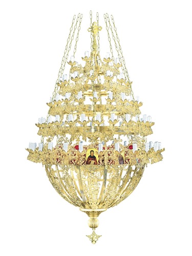 Панікадило бронзове, 110 ламп, 91756