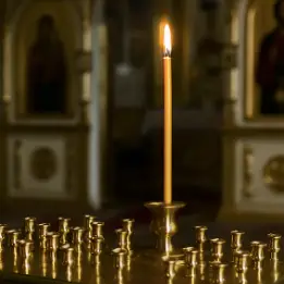 Поставити у храмі свічку за змагання, за перемогу